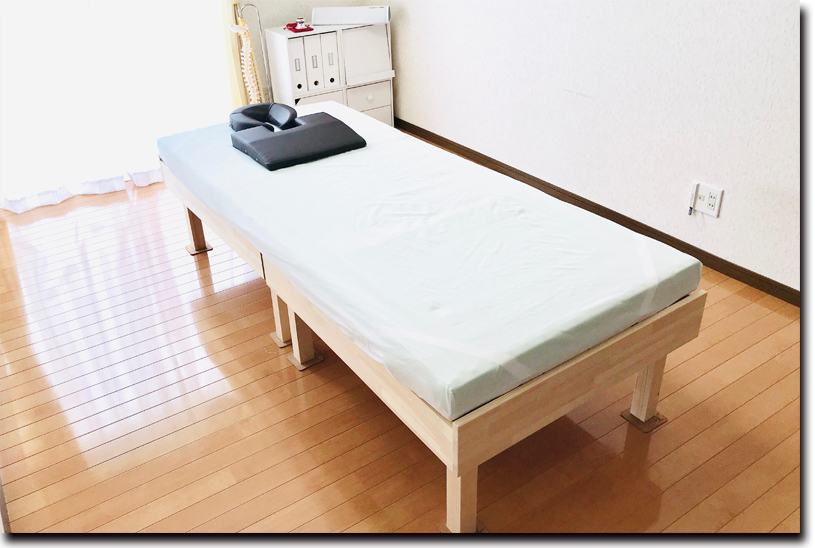 CS60なども行う施術ルーム