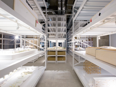 倉庫で展示しながら保存する 建築模型に特化した博物館<br />建築倉庫ミュージアム