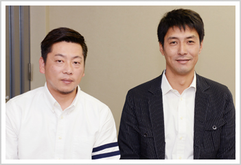 株式会社Base Form. 代表取締役 河村治夫×インタビュアー 山本隆弘(元バレーボール選手)