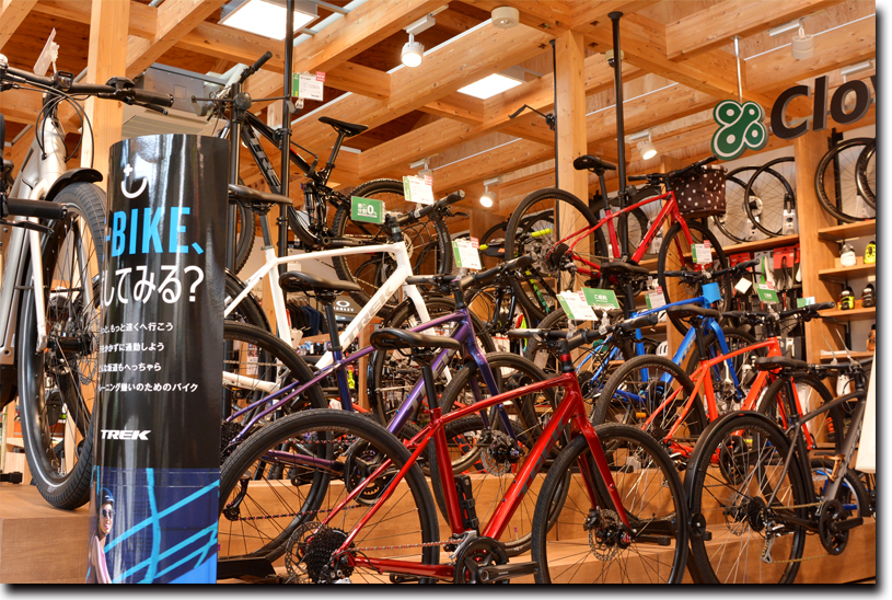 スポーツ自転車の販売・メンテナンス トレック Clover Bicycle 