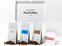 専用にカスタマイズされた　コーヒーボックスの定期便<br />PostCoffee